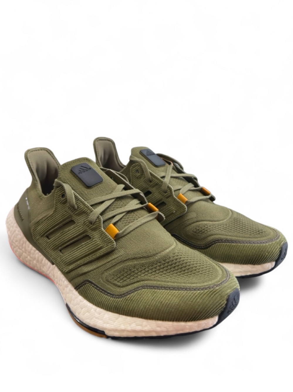 adidas ULTRABOOST 22 ‘Focus Olive/Orange’ Shoes Size US 10 Men’s (NEW)